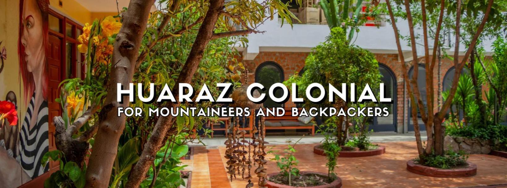 Huaraz Colonial Hostel ภายนอก รูปภาพ